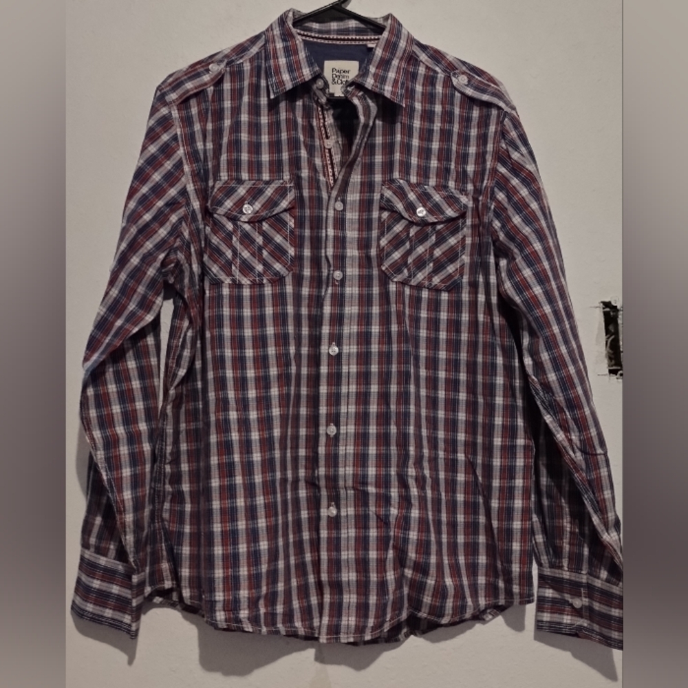 Paper Denim and Cloth checkered shirt